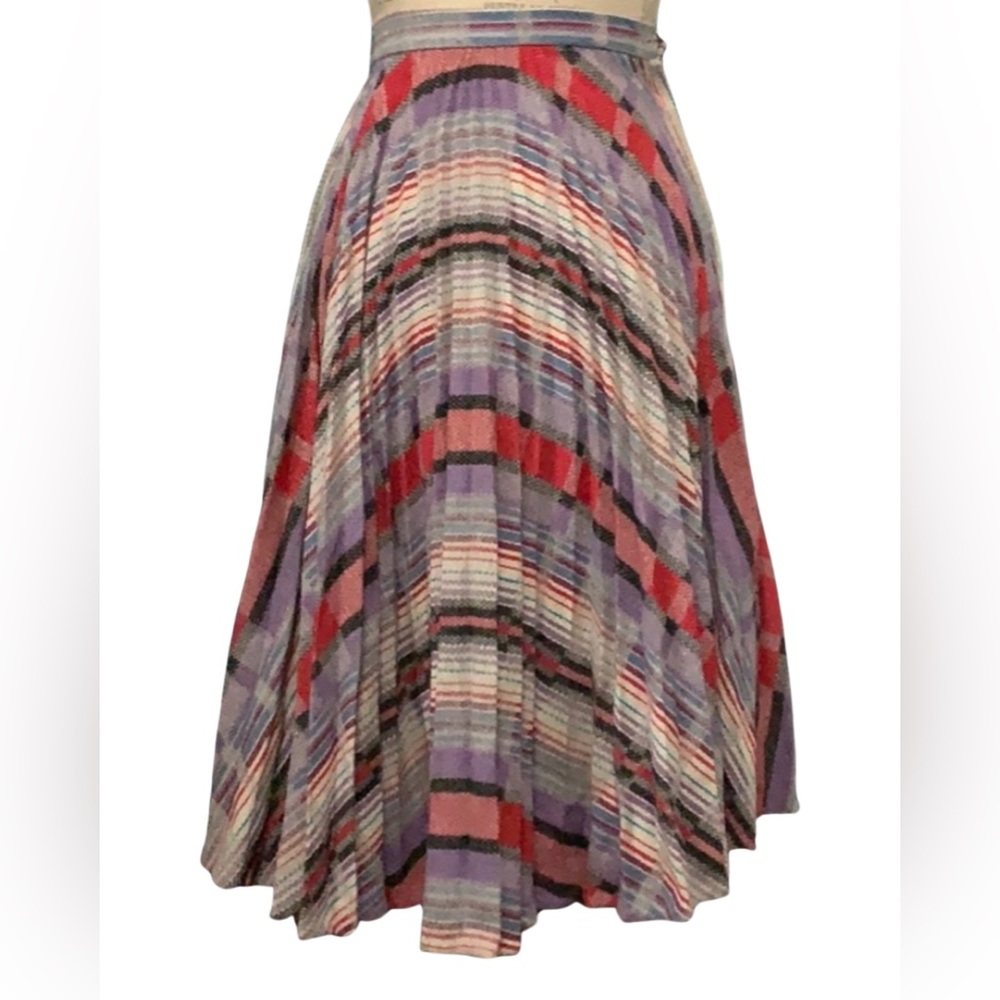 VINTAGE PLEATED SKIRT - Picture 5 of 8